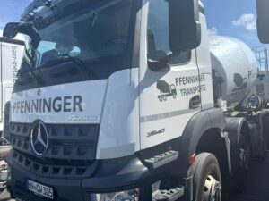 Baustoffe zuverlässig liefern: Wie Pfenninger Transporte Engpässe verhindert